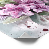 Azalea Digital Waterverf Print (Hoek)