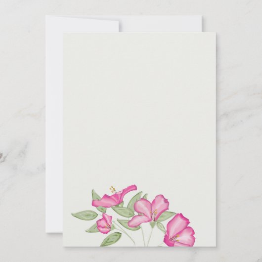 Azalea Enregistrer la carte Date (Dos)