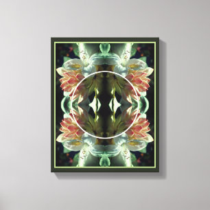 Azalea Flower Blossoms Creëer Uw eigen foto Canvas Afdruk