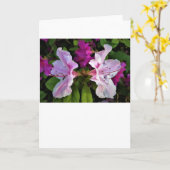 Azalea, kaart (Gele Bloem)