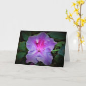 Azalea, kaart (Gele Bloem)