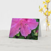 Azalea, kaart (Gele Bloem)