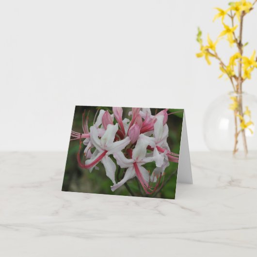 Azalea Note Kaart (Gele Bloem)