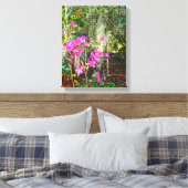 Azalea Path Bok Tower Gardens Lake Wales Canvas Afdruk (Insitu (Slaapkamer))