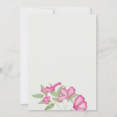 Azalea Save the Date Kaart (Achterkant)