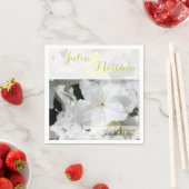 Azalea - Serviettes en papier Mariage personnalisa (En situation)