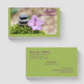 Azalea Spa & Wellness Carte de visite vert
