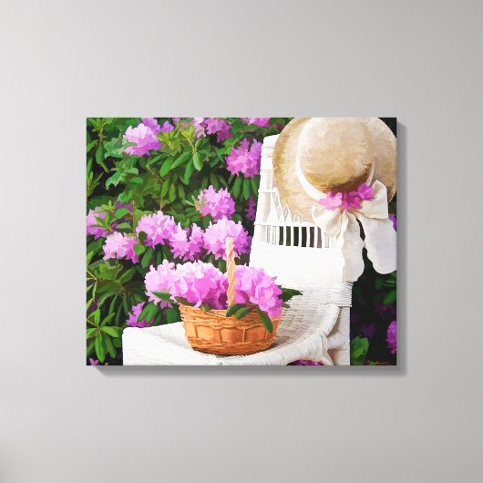 Azalea Summer Canvas Afdruk (Voorkant)