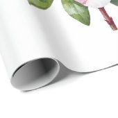 Azalea waterverf schilderij cadeaupapier (Rol Hoek)