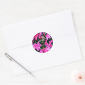 Azaleas 6082 ronde sticker (Envelop)