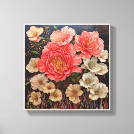 azaleas canvas afdruk