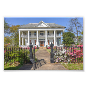 Azalea's Chilton-Lipstate-Taylor House Tyler Texas Foto Afdruk