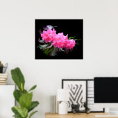 Azaleas Poster (Thuiskantoor)