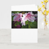 Azalée, carte (Fleur jaune)