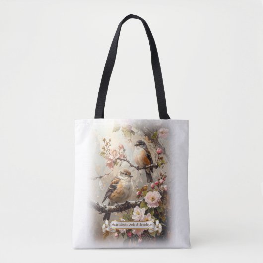Azantalight ~ Birds of Henislight Tote Bag (Devant)