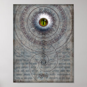 AZATHOTH 8,5x11 Poster
