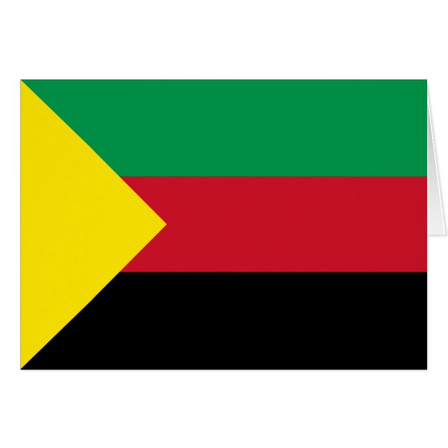 Azawad Flag (Voorkant Horizontaal)