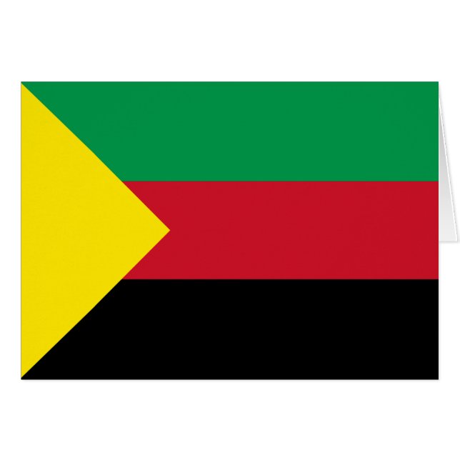 Azawad Flag (Voorkant Horizontaal)