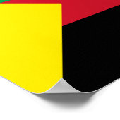 Azawad Flag Poster (Hoek)