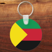 Azawad Flag Sleutelhanger (Voorkant)