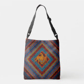 Azawakh "Burkina" Crossbody Tas (Achterkant)