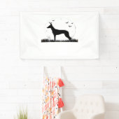 Azawakh Dog - Halloween Moon Silhouette Classic T- Spandoek (Insitu)