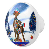 AZAWAKH KERAMISCHE KNOP (Rechts)