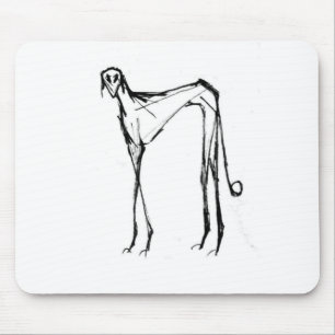 Azawakh Mousepad 2 van David Moore Muismat