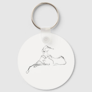 Azawakh Sleutelhanger van David Moore