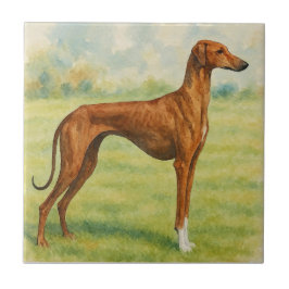Azawakh Tegeltje