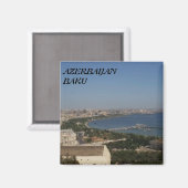 Azerbaïdjan, aimant Bakou (Recto/Verso)