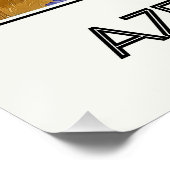 Azerbeidzjaanse bergschildpad perfect poster (Hoek)