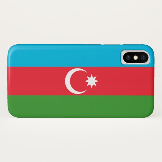 Azerbeidzjaanse vlag (Azerbeidzjan) Case-Mate iPhone Case (Achterkant (horizontaal))