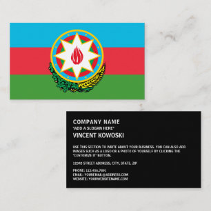 Azerbeidzjaanse vlag en nationaal embleem, Azerbei Visitekaartje