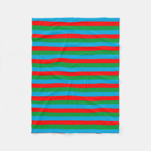 Azerbeidzjaanse vlag strepen land symbool patroon fleece deken