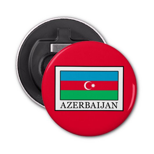 Azerbeidzjan Button Flesopener (Voorkant)