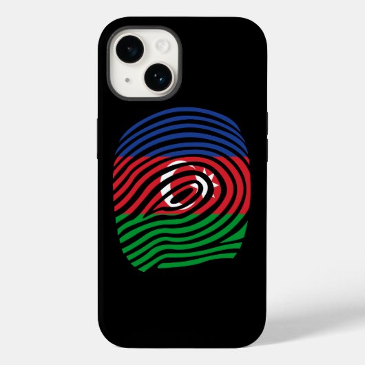 Azerbeidzjan-DNA Case-Mate iPhone Case (Achterkant)