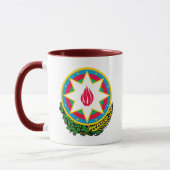 Azerbeidzjan embleem mok (Links)