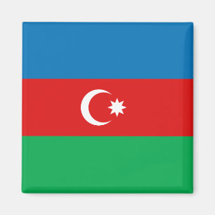 Azerbeidzjan Flag Magnet Magneet