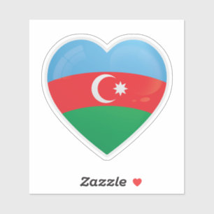 Azerbeidzjan Liefdesicoon Sticker