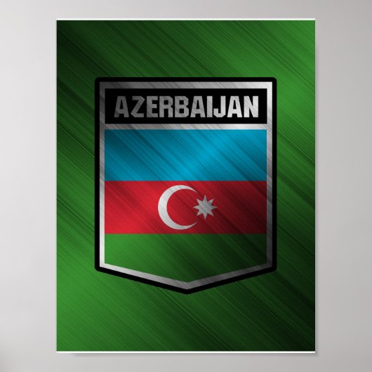 Azerbeidzjan Poster (Voorkant)