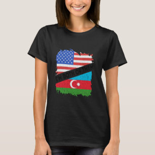 Azerbeidzjan Vlag Klauw Azerbeidzjaanse Trots Azer T-shirt