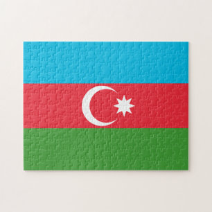 Azerbeidzjan vlag legpuzzel