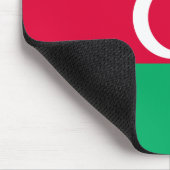 Azerbeidzjan vlag muismat (Hoek)