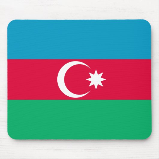 Azerbeidzjan vlag muismat (Voorkant)