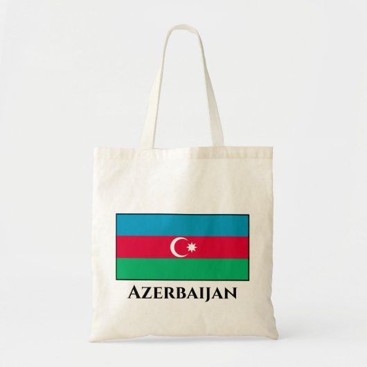 Azerbeidzjan vlag tote bag (Voorkant)