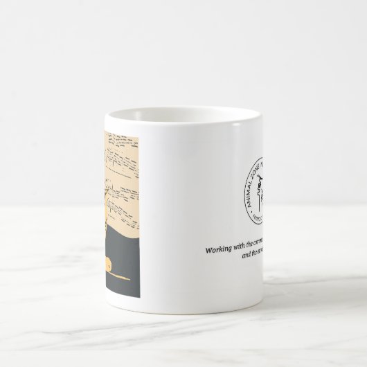 AZI Piano Tasse de chat (Centre)