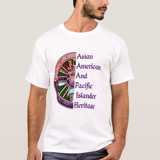 Aziatisch Amerikaans en Pacifisch Eiland Erfgoed T T-shirt (Voorkant)