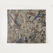 Aziatisch, antiek, zijde, schilderij, natuur, voge wandkleed (Voorkant (horizontaal))