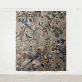 Aziatisch, antiek, zijde, schilderij, natuur, voge wandkleed (Voorkant)